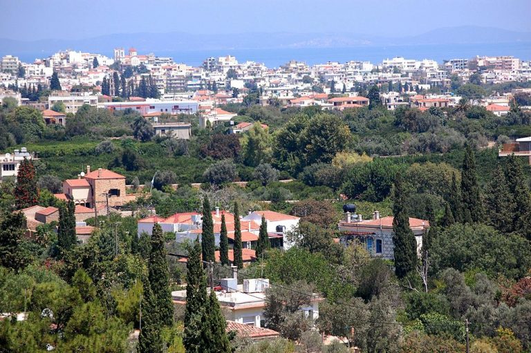 Μεγάλη πυρκαγιά στη Χίο