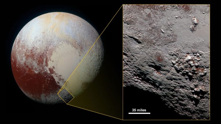 NASA: Ενδείξεις για Ηφαίστεια Πάγου με ύψος έως 7.000m στον Πλούτωνα