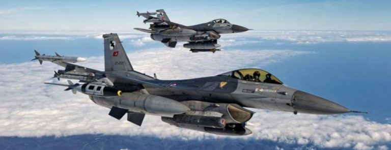 Υπερπτήσεις Τουρκικών Αεροσκαφών F-16  πάνω από πέντε Ελληνικά Νησιά