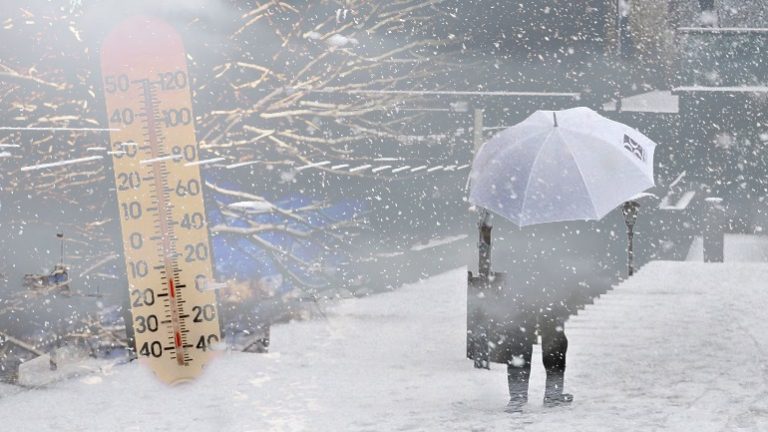 Χιόνι στη Λευκωσία, χαμηλές θερμοκρασίες μέχρι τη Τρίτη, στους -8 η θερμοκρασία στο Τρόοδος