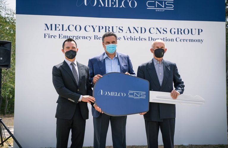 Στήριξη Πυρόπληκτων Κοινοτήτων από Melco και CNS Group