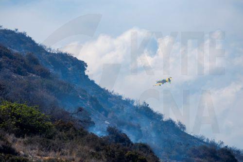 Κακόβουλα τέθηκε η φωτιά λέει ο κοινοτάρχης Αγίου Αμβροσίου, στήριξη από την Κυβέρνηση διαβεβαιώνει ο Χαμπιαούρης