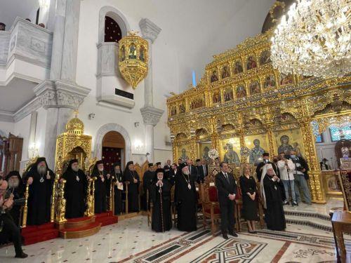 Στην σημασία της ενότητας των εκκλησιών, αναφέρθηκε ο Πάπας στην ενθρόνιση του Αρχιεπισκόπου Γεώργιου