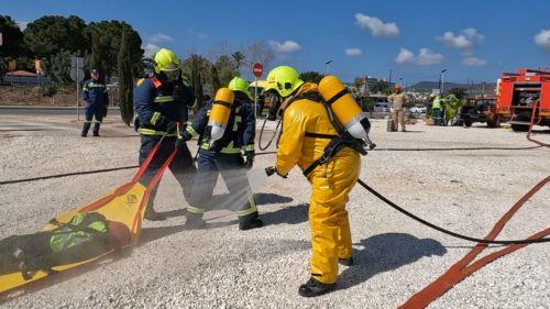 Άσκηση Πυροσβεστικής στο Λατσί για αντιμετώπιση διαρροής χλωρίου