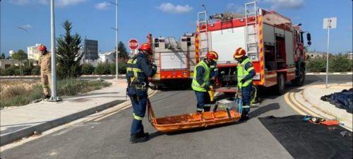 Άσκηση Πυροσβεστικής Υπηρεσίαςστο Βασιλικό το πρωί