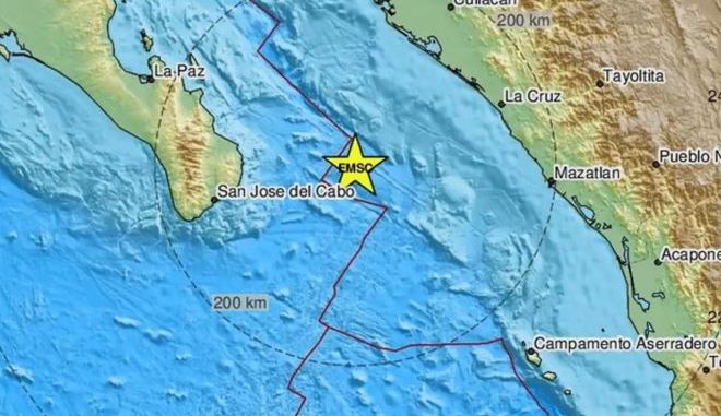Σεισμός 6,4 βαθμών στον Κόλπο της Καλιφόρνιας