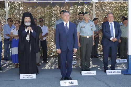 Ύψιστη υποχρέωση να αγωνιζόμαστε για μια πατρίδα ελεύθερη, είπε ο ΥΠΑΜ