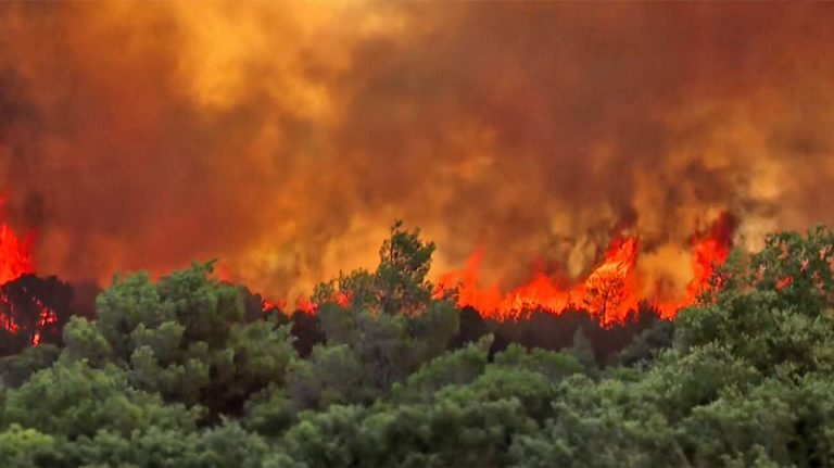 Πυρκαγιά στη Τρίπολη, συνολικά 58 δασικές πυρκαγιές στην Ελλάδα σε ένα 24ωρο