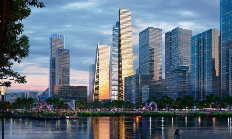 Το 2025 οι εργασίες για τους ουρανοξύστες Qianhai Prisma Towers στη Σενζέν