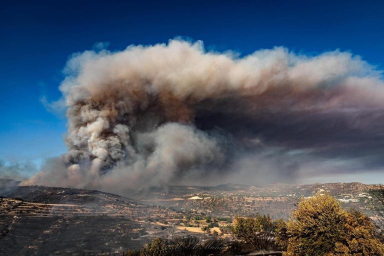 Σε ύφεση η φωτιά, παραμένει ο κίνδυνος δηλώνει ο διευθυντής του Τμήματος Δασών